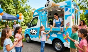 Birthday Parties Made Unforgettable with SKY Ice Cream Truck