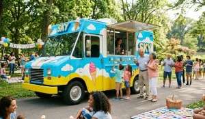 Reunions Made Sweeter with SKY Ice Cream Truck