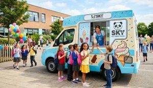 SKY Ice Cream Truck: The Ultimate Choice for Memorable School Events