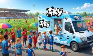 SKY Ice Cream Truck: The Ultimate Refreshment Solution for Sporting Events