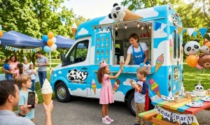 Birthday Parties Made Unforgettable with SKY Ice Cream Truck