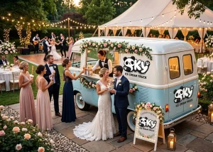 SKY Ice Cream Truck: Elevate Your Wedding Receptions with a Sweet and Memorable Experience