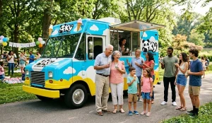 Reunions Made Sweeter with SKY Ice Cream Truck