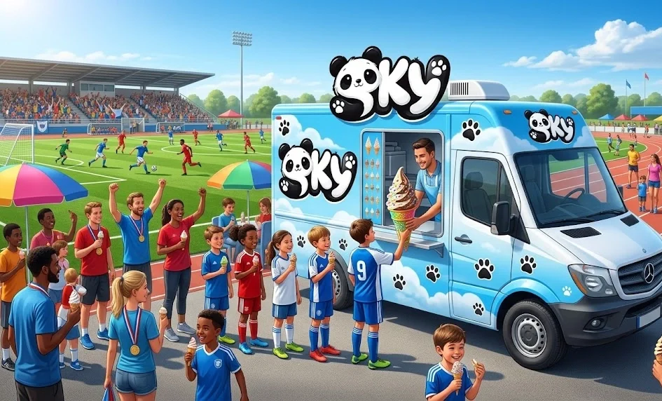 SKY Ice Cream Truck: The Ultimate Refreshment Solution for Sporting Events