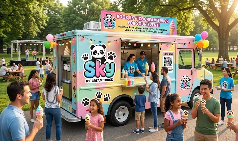 Book an Ice Cream Truck for Your Event