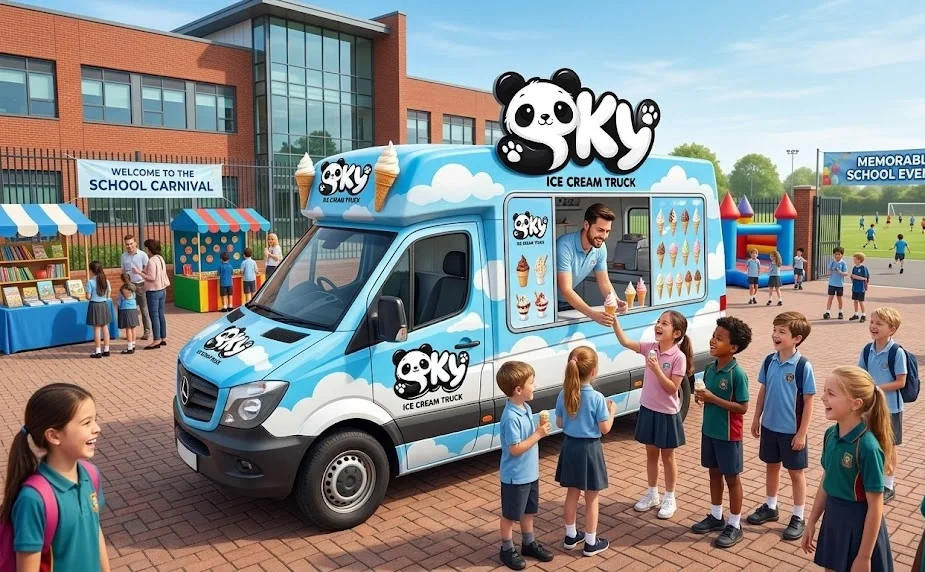 SKY Ice Cream Truck: The Ultimate Choice for Memorable School Events