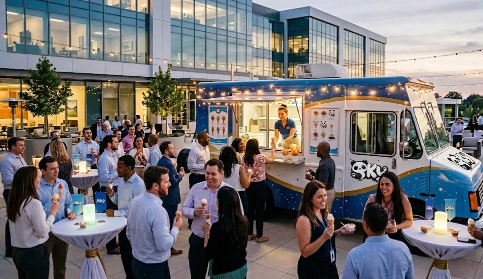 SKY Ice Cream Truck: Transforming Corporate Parties into Unforgettable Experiences